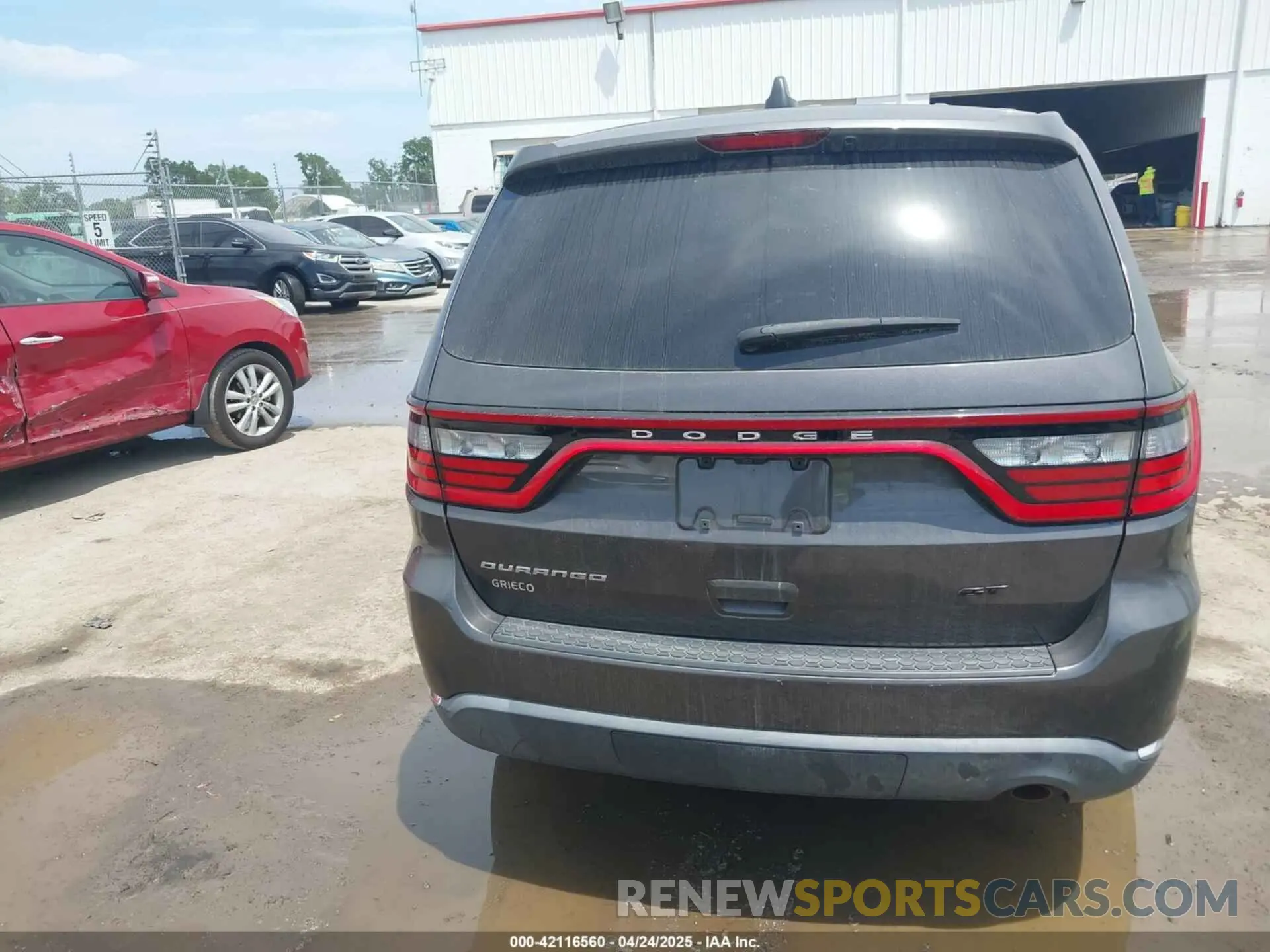 16 Photograph of a damaged car 1C4RDHAG9KC701000 DODGE DURANGO 2019