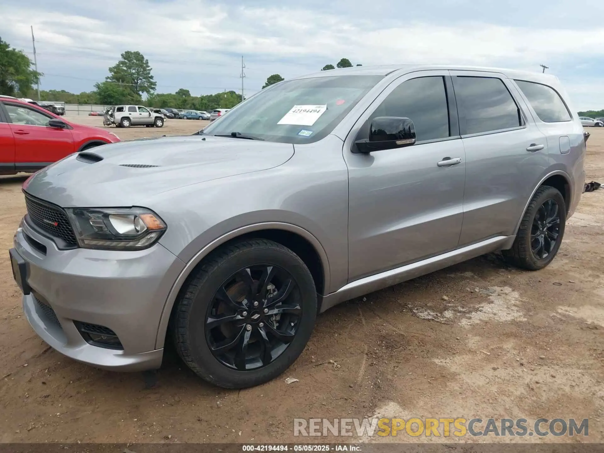 2 Photograph of a damaged car 1C4RDHDG4KC743747 DODGE DURANGO 2019