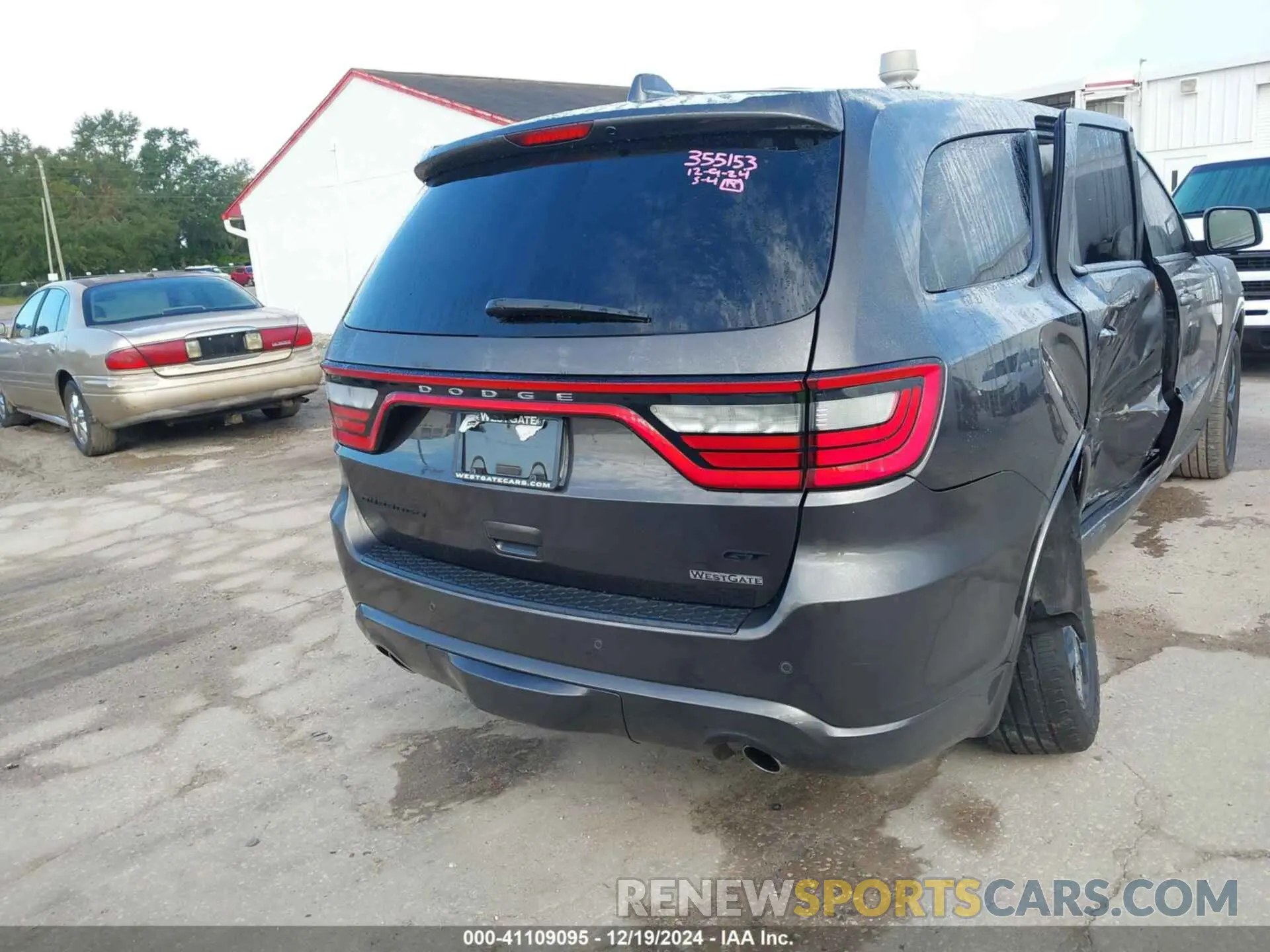 16 Photograph of a damaged car 1C4RDHDG4KC845923 DODGE DURANGO 2019