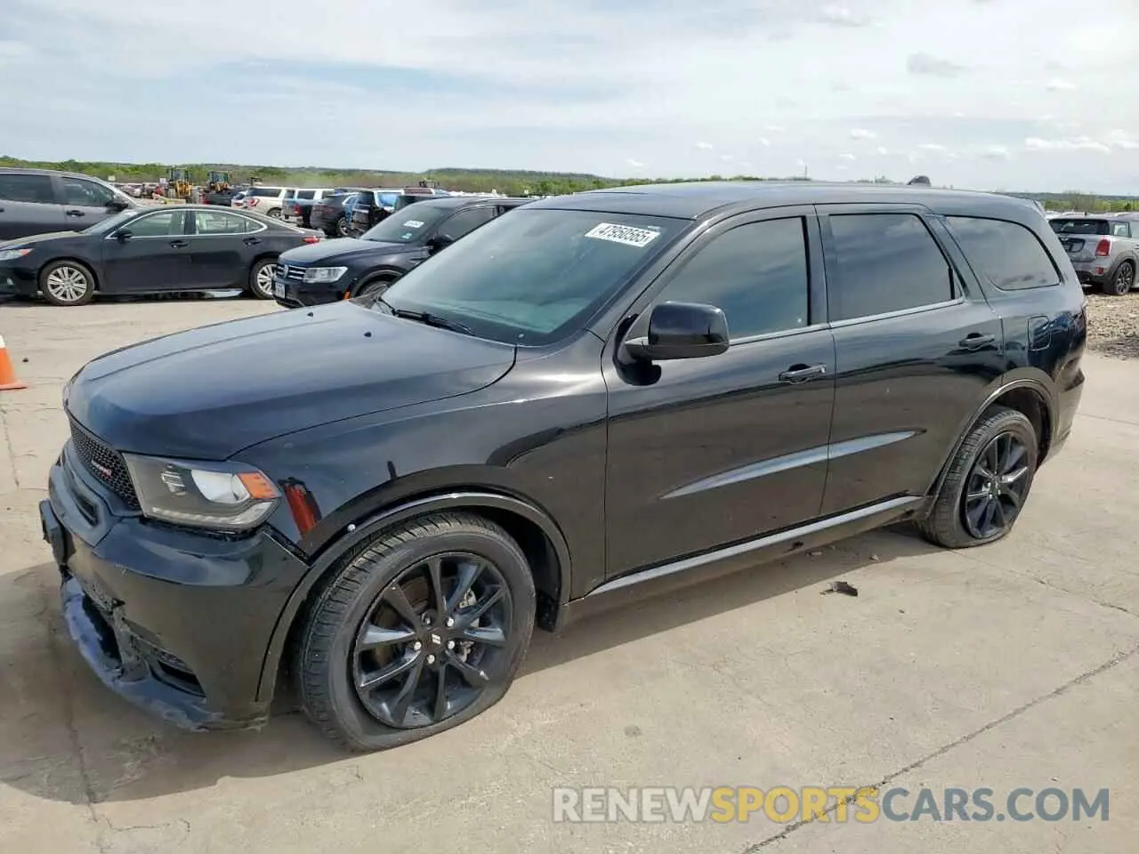 1 Photograph of a damaged car 1C4RDHDG6KC674057 DODGE DURANGO 2019