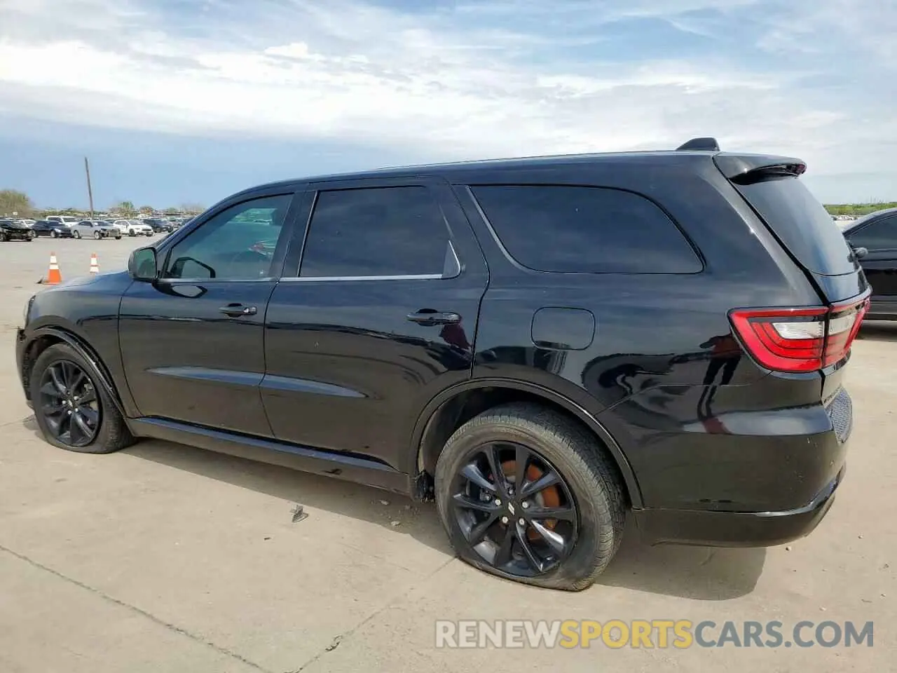 2 Photograph of a damaged car 1C4RDHDG6KC674057 DODGE DURANGO 2019