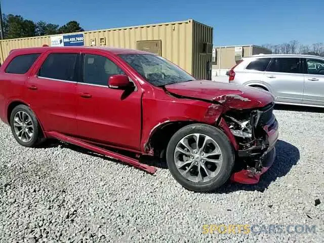14 Photograph of a damaged car 1C4RDHDG7KC684337 DODGE DURANGO 2019