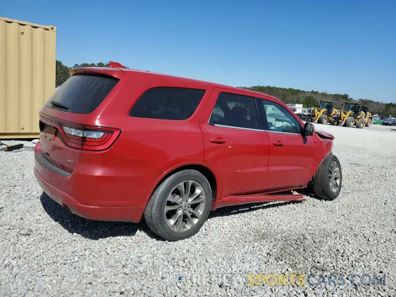 3 Photograph of a damaged car 1C4RDHDG7KC684337 DODGE DURANGO 2019