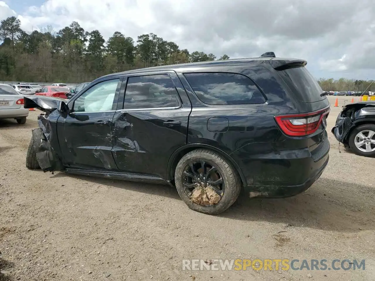2 Photograph of a damaged car 1C4RDHDG7KC803097 DODGE DURANGO 2019