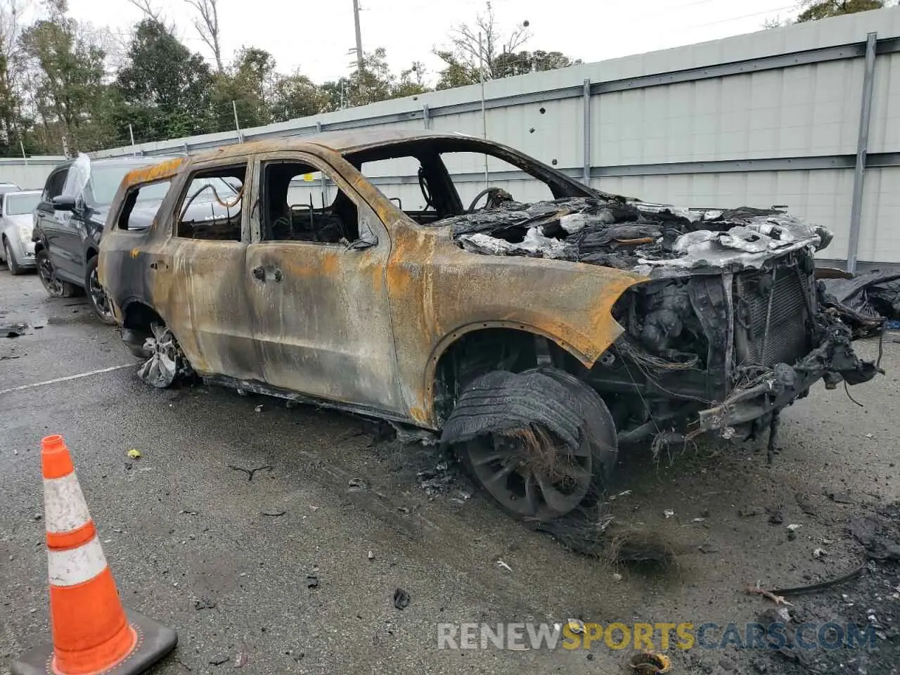 4 Photograph of a damaged car 1C4RDHDG8KC650486 DODGE DURANGO 2019