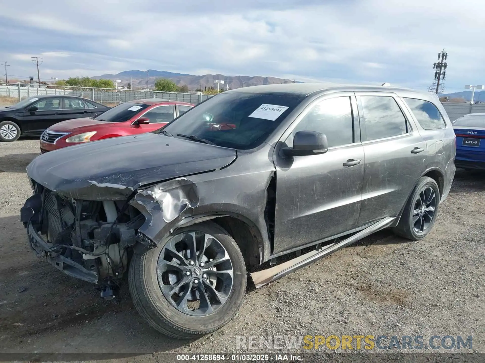 2 Фотография поврежденного автомобиля 1C4RDHDG8KC779425 DODGE DURANGO 2019