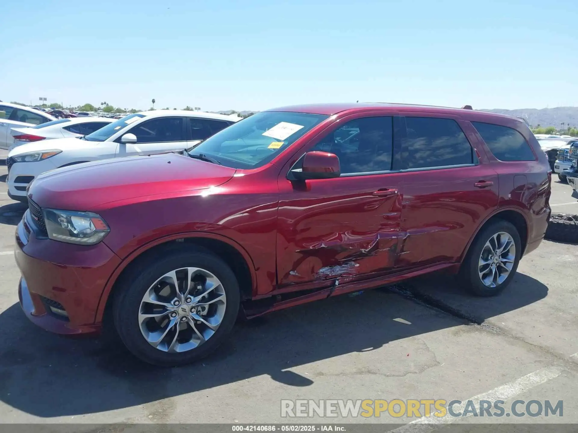 2 Фотография поврежденного автомобиля 1C4RDHDGXKC582353 DODGE DURANGO 2019