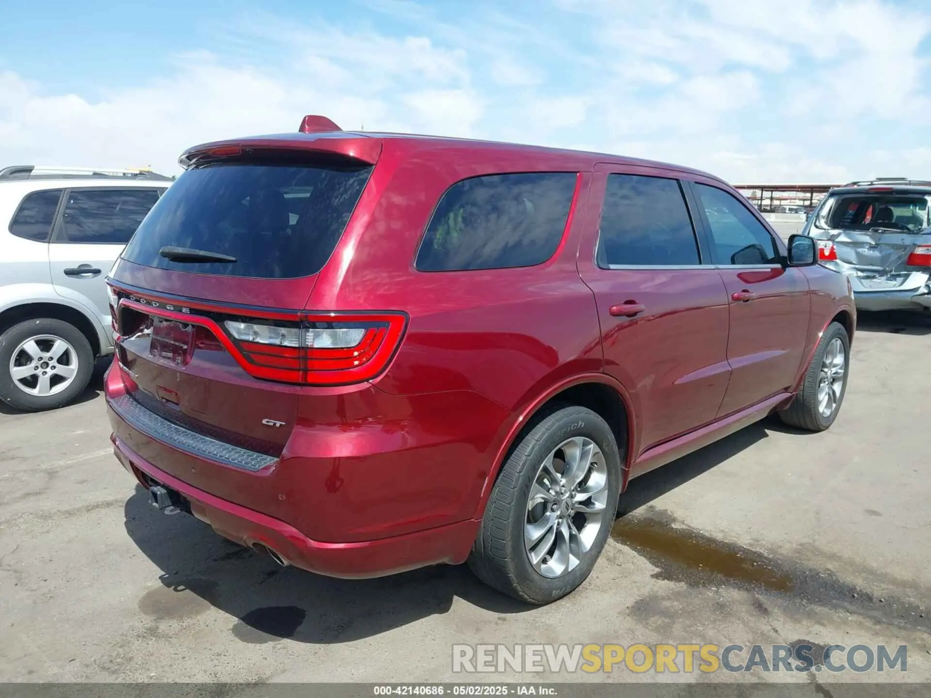 4 Фотография поврежденного автомобиля 1C4RDHDGXKC582353 DODGE DURANGO 2019