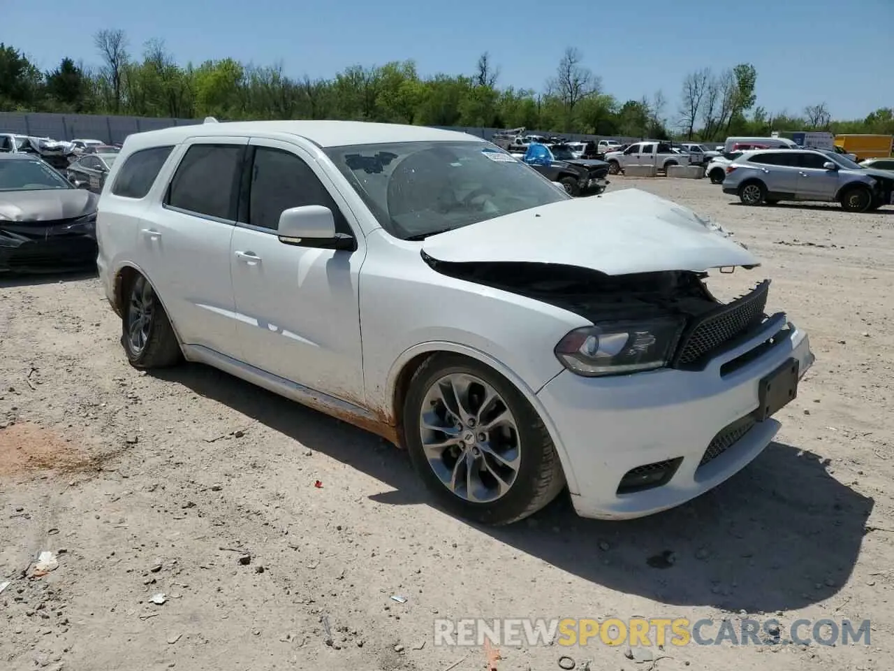 4 Photograph of a damaged car 1C4RDHDGXKC650425 DODGE DURANGO 2019