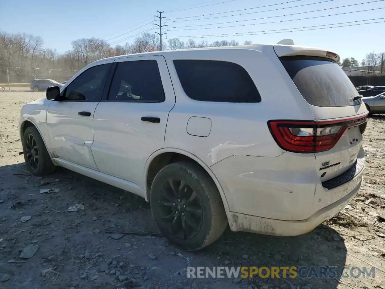 2 Photograph of a damaged car 1C4RDJAG1KC617132 DODGE DURANGO 2019
