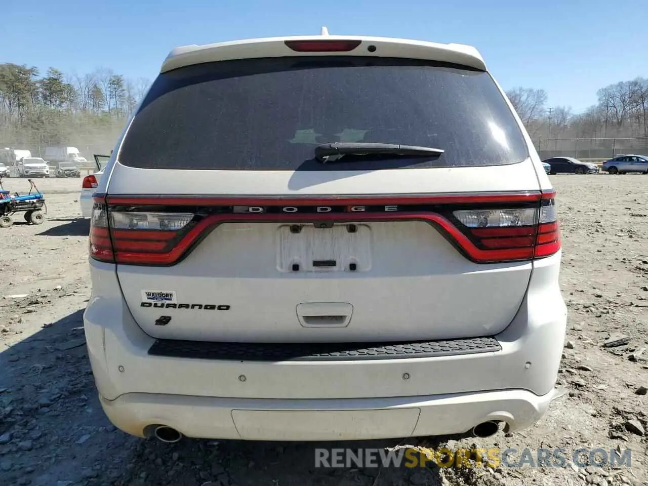 6 Photograph of a damaged car 1C4RDJAG1KC617132 DODGE DURANGO 2019