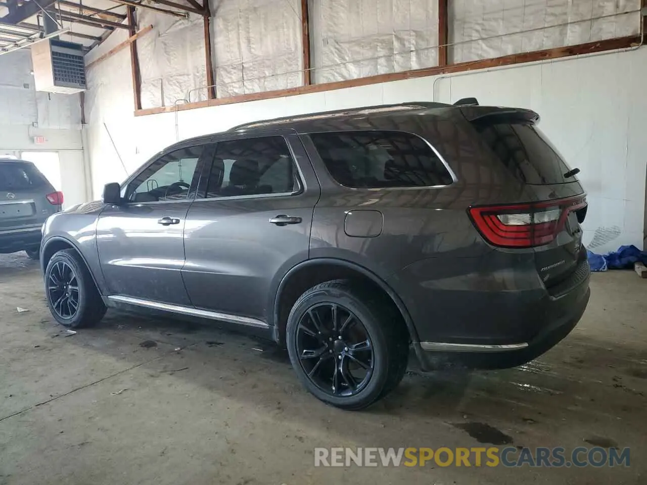 2 Photograph of a damaged car 1C4RDJAG4KC853032 DODGE DURANGO 2019