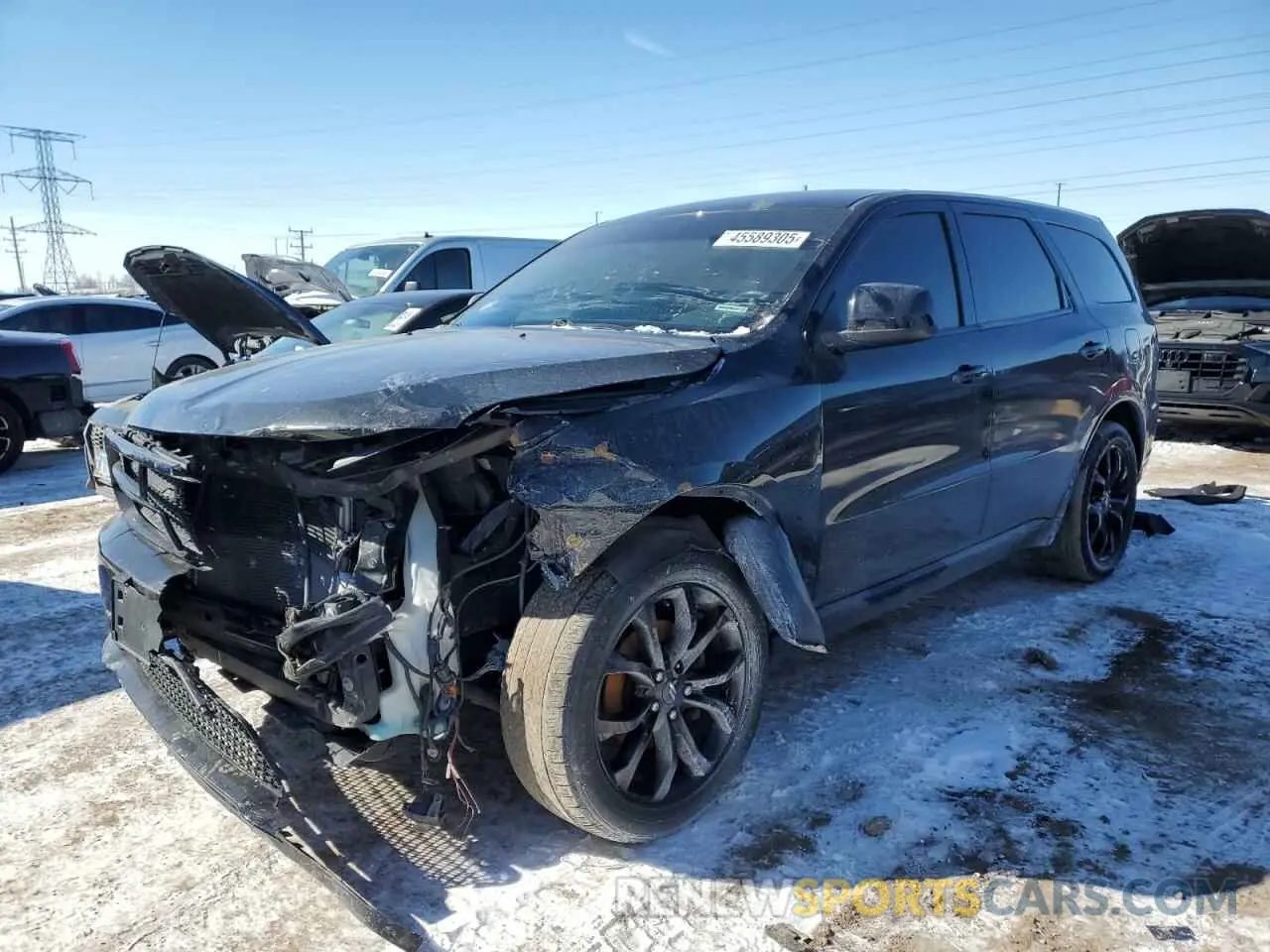 1 Фотография поврежденного автомобиля 1C4RDJAG6KC718229 DODGE DURANGO 2019
