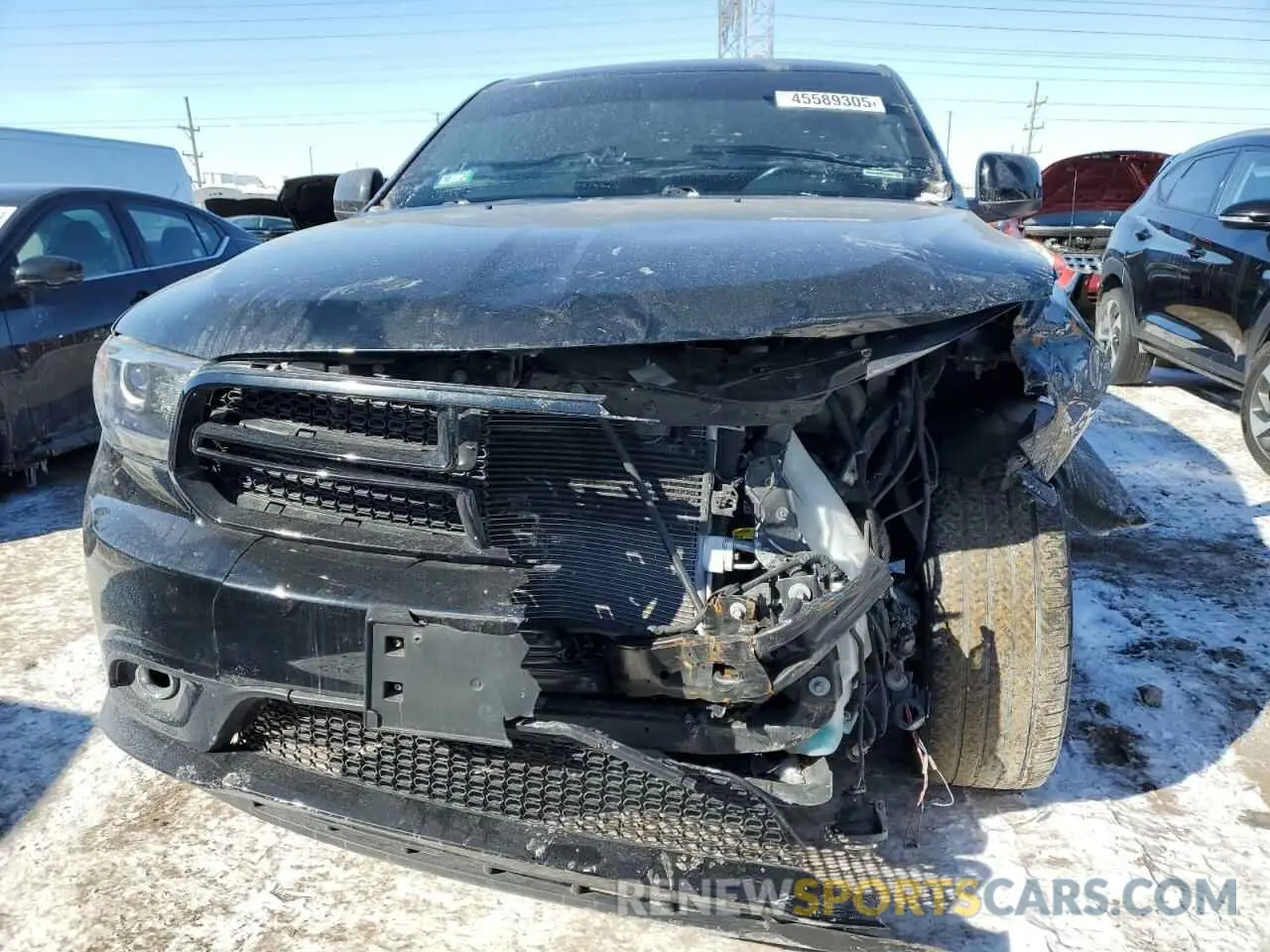 5 Фотография поврежденного автомобиля 1C4RDJAG6KC718229 DODGE DURANGO 2019