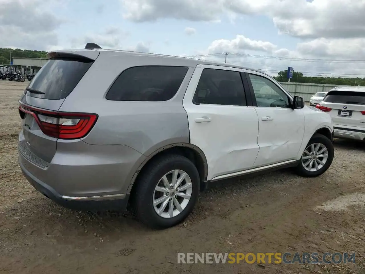 3 Photograph of a damaged car 1C4RDJAG7KC711208 DODGE DURANGO 2019