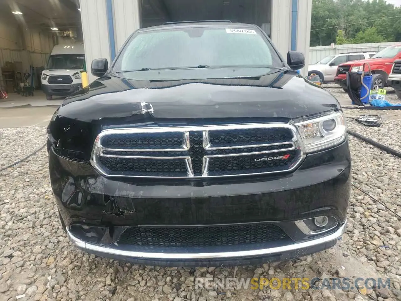 5 Photograph of a damaged car 1C4RDJAG8KC606371 DODGE DURANGO 2019