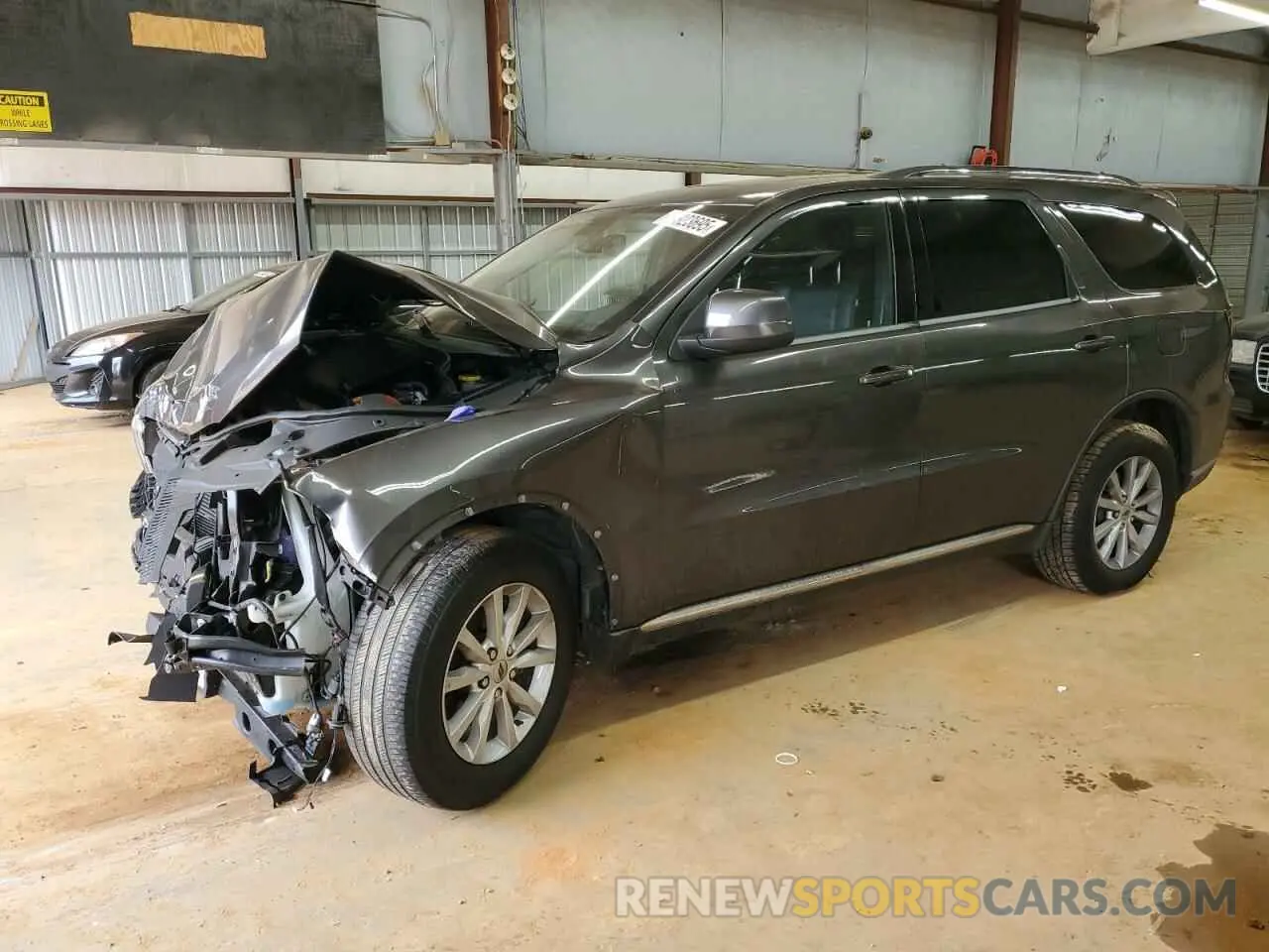 1 Фотография поврежденного автомобиля 1C4RDJAG8KC647907 DODGE DURANGO 2019