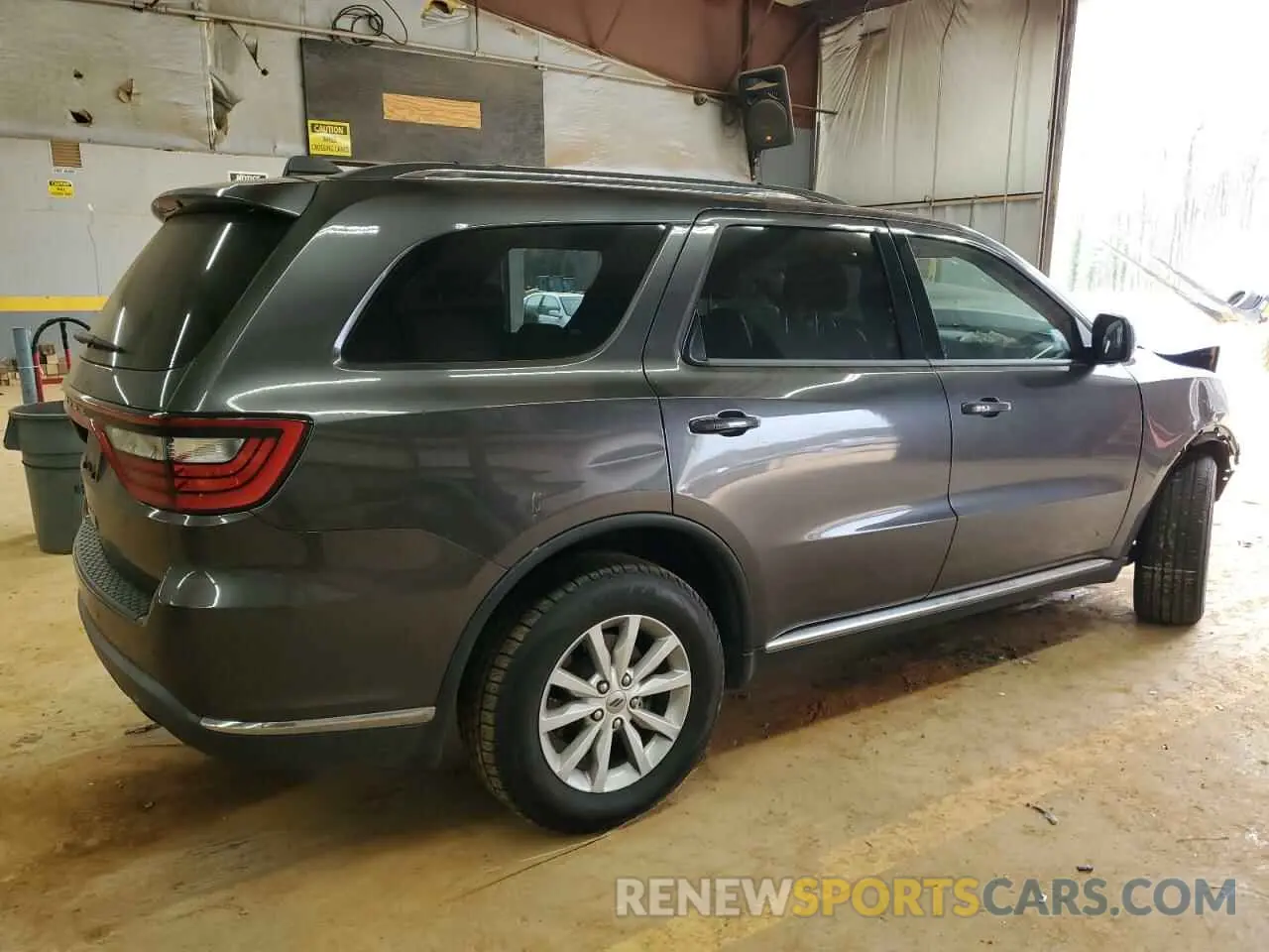 3 Фотография поврежденного автомобиля 1C4RDJAG8KC647907 DODGE DURANGO 2019