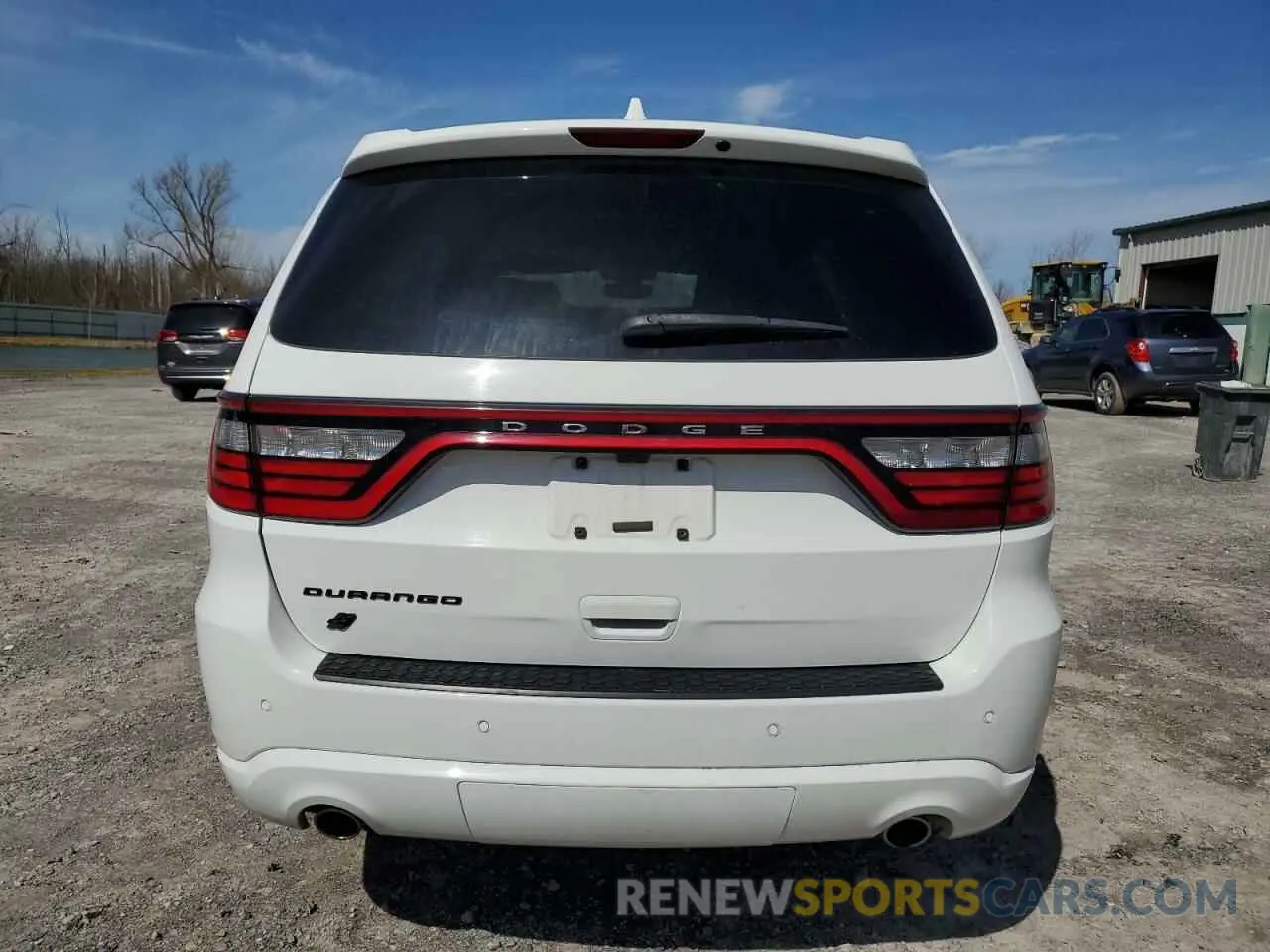 6 Photograph of a damaged car 1C4RDJAG9KC634244 DODGE DURANGO 2019