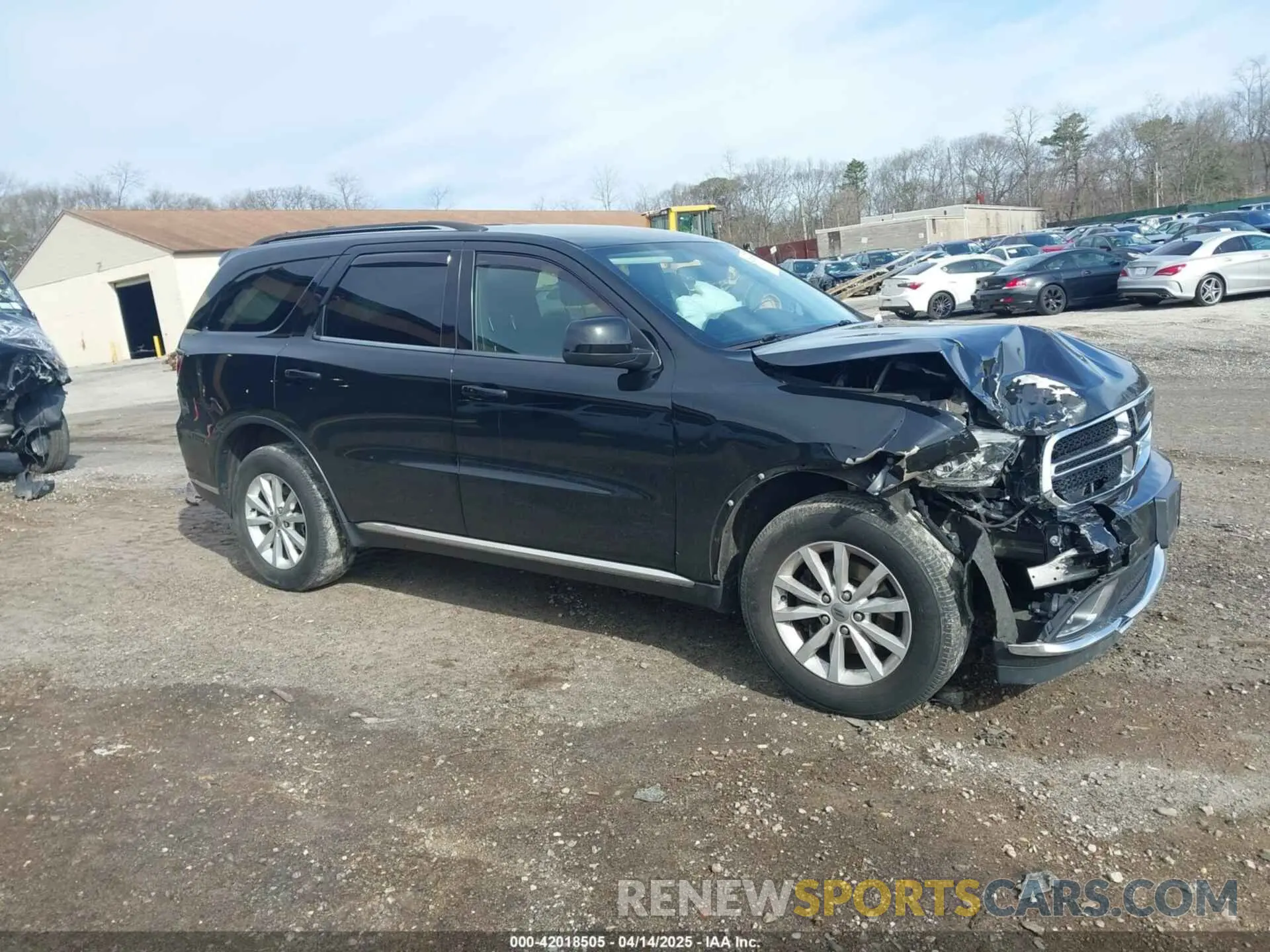 1 Photograph of a damaged car 1C4RDJAG9KC723571 DODGE DURANGO 2019