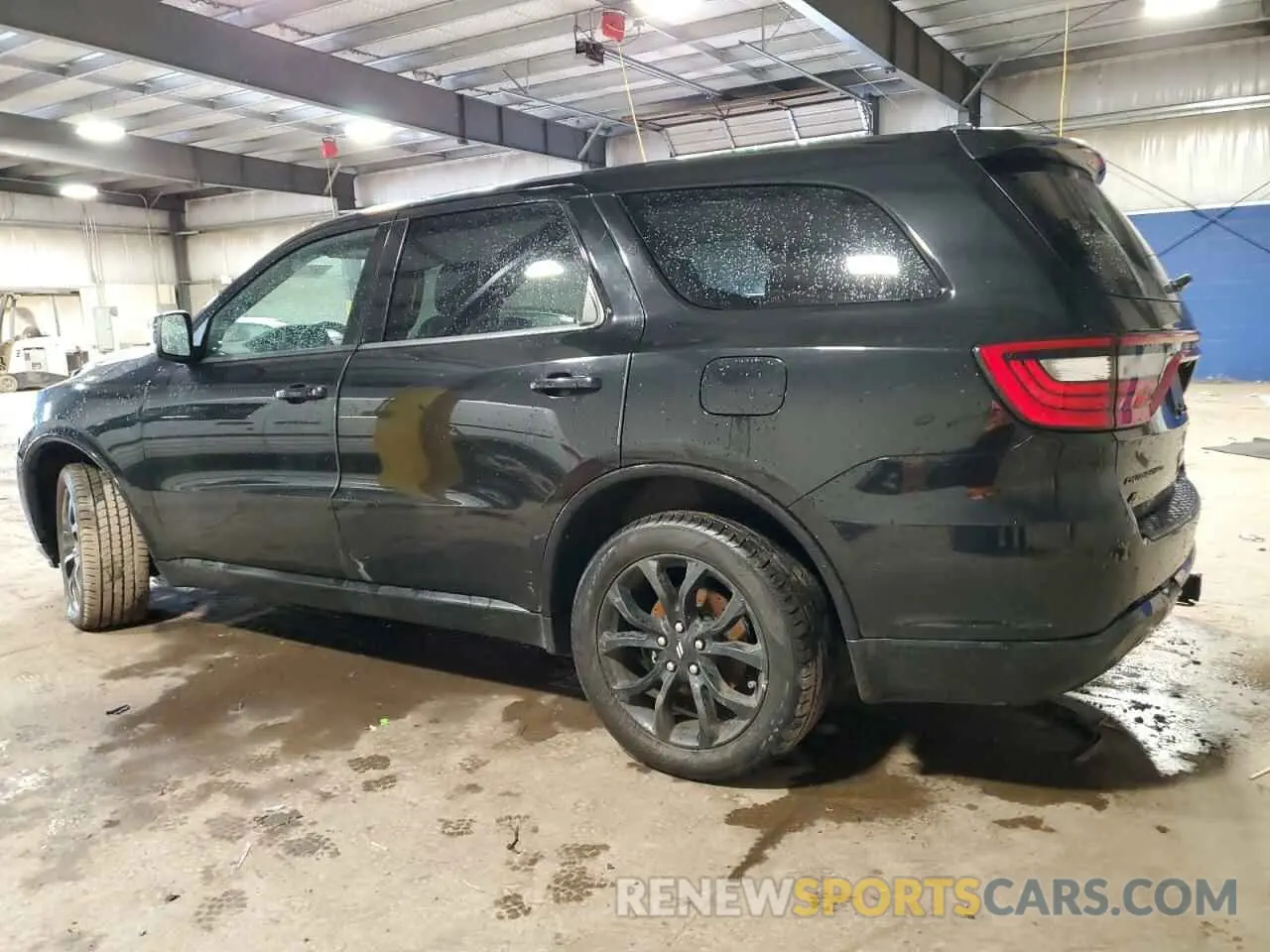 2 Photograph of a damaged car 1C4RDJAGXKC536792 DODGE DURANGO 2019