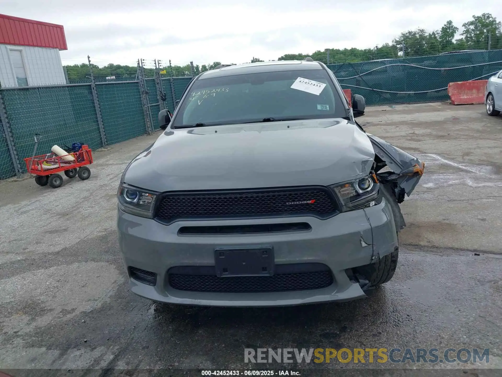 12 Photograph of a damaged car 1C4RDJDG1KC606577 DODGE DURANGO 2019