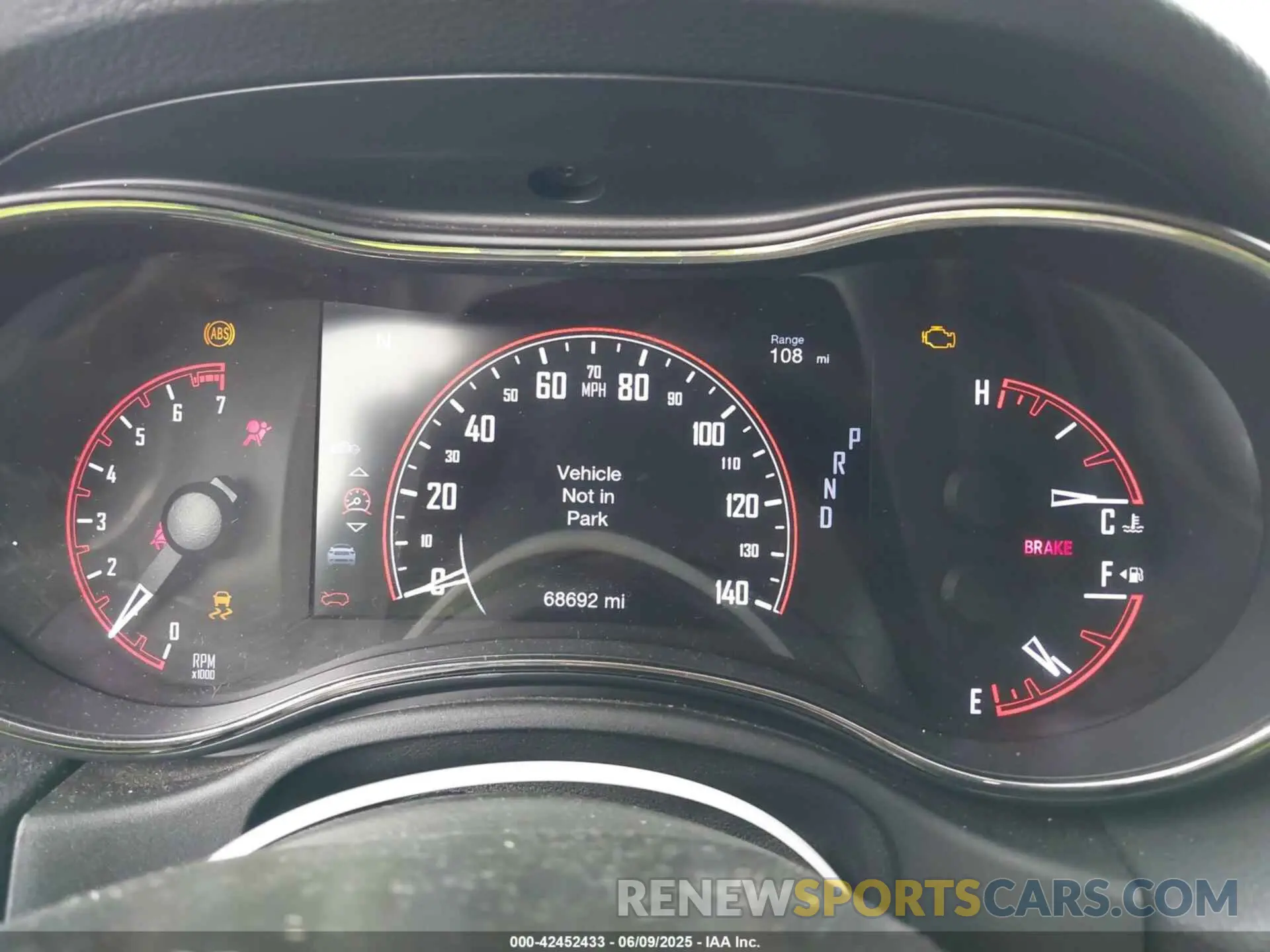 7 Photograph of a damaged car 1C4RDJDG1KC606577 DODGE DURANGO 2019