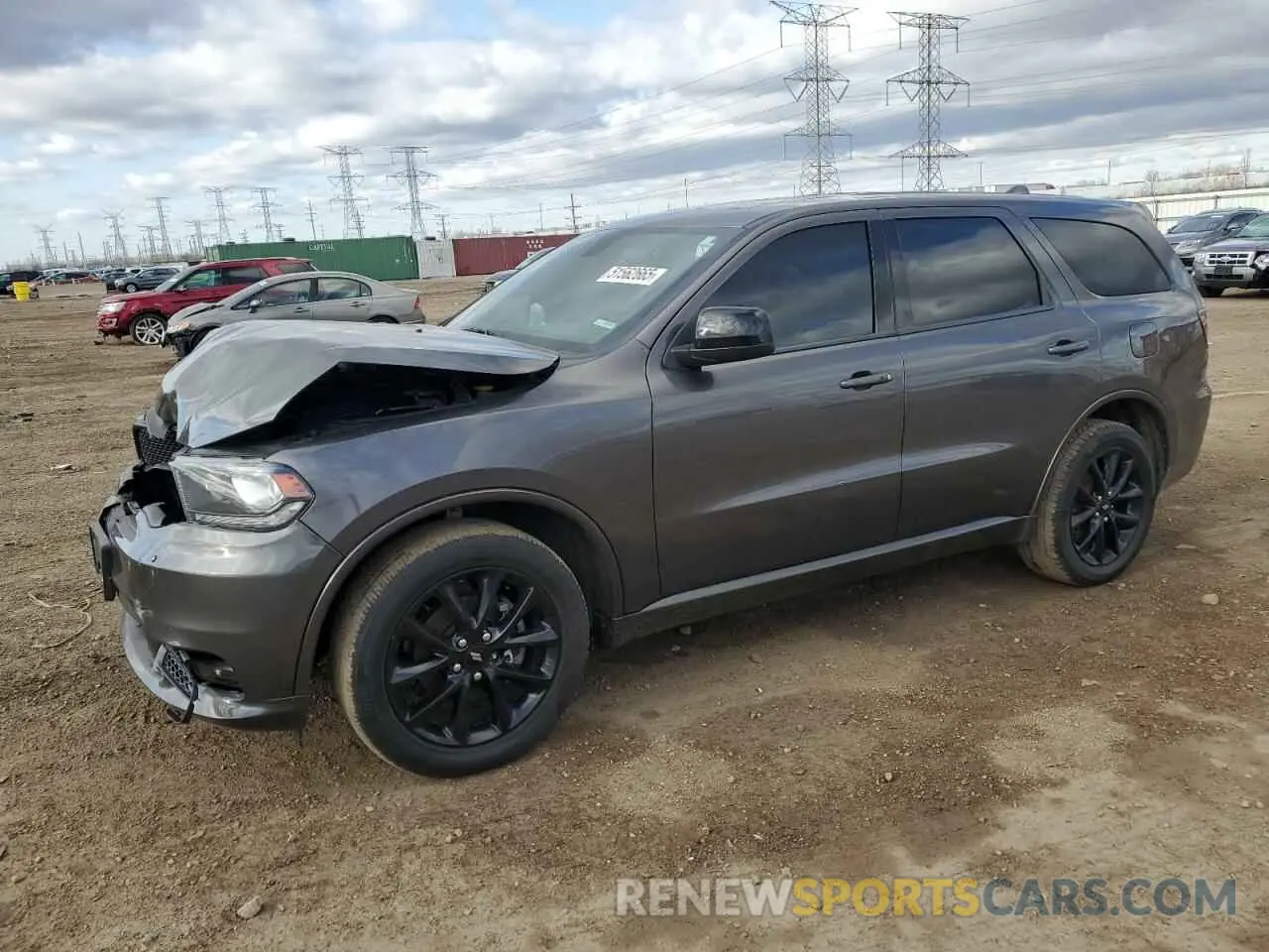 1 Фотография поврежденного автомобиля 1C4RDJDG3KC701304 DODGE DURANGO 2019