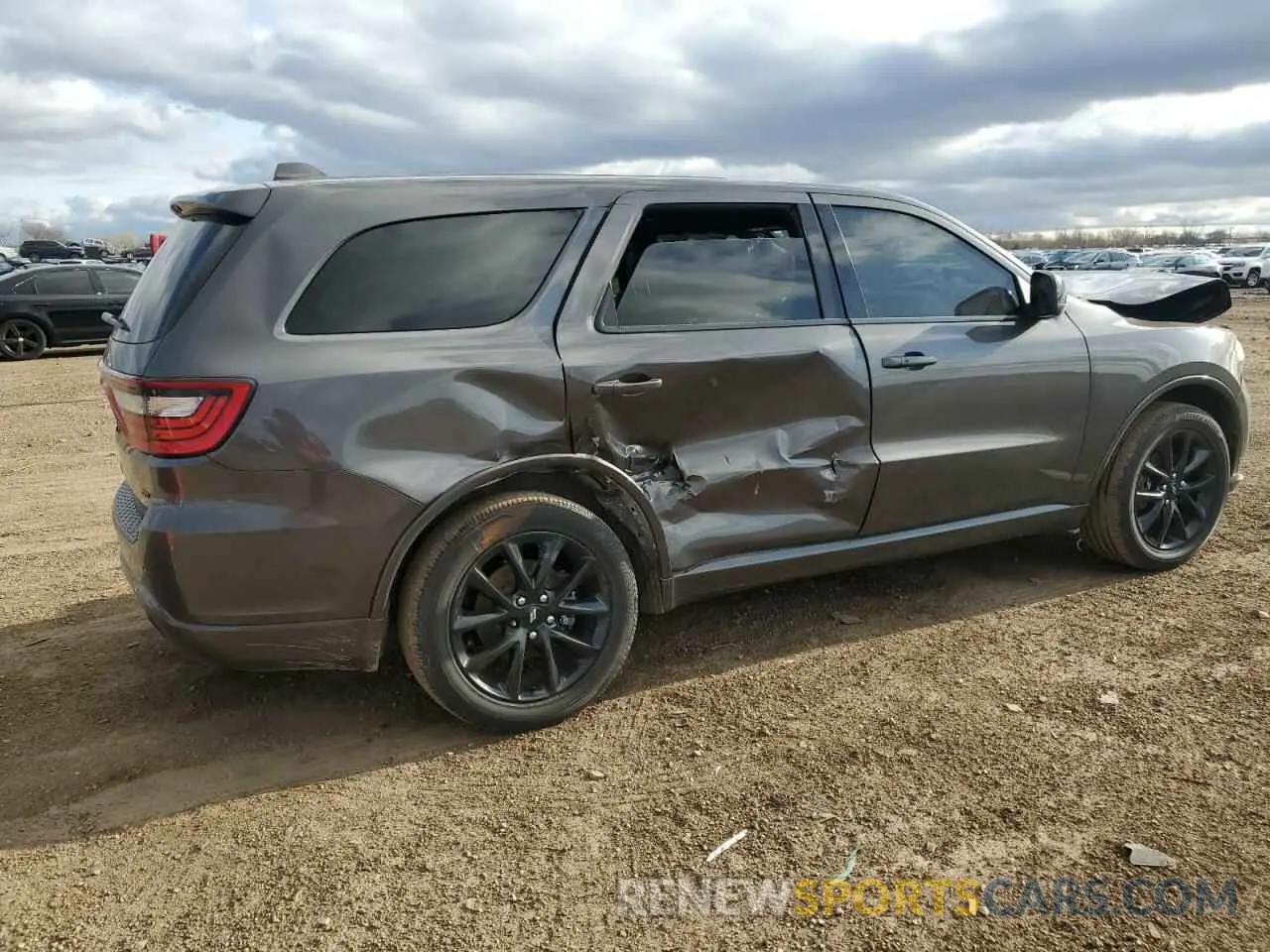 3 Фотография поврежденного автомобиля 1C4RDJDG3KC701304 DODGE DURANGO 2019