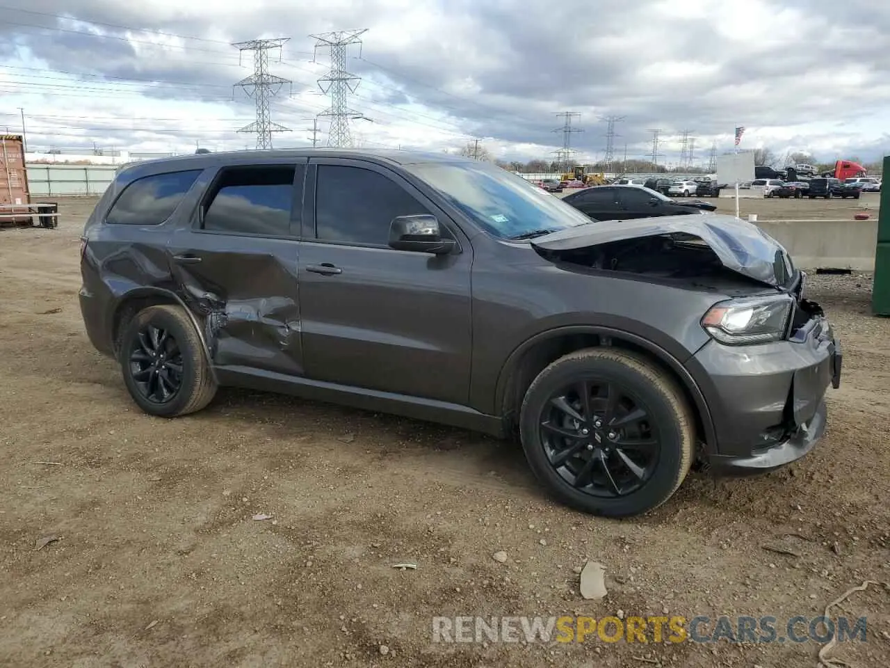 4 Фотография поврежденного автомобиля 1C4RDJDG3KC701304 DODGE DURANGO 2019
