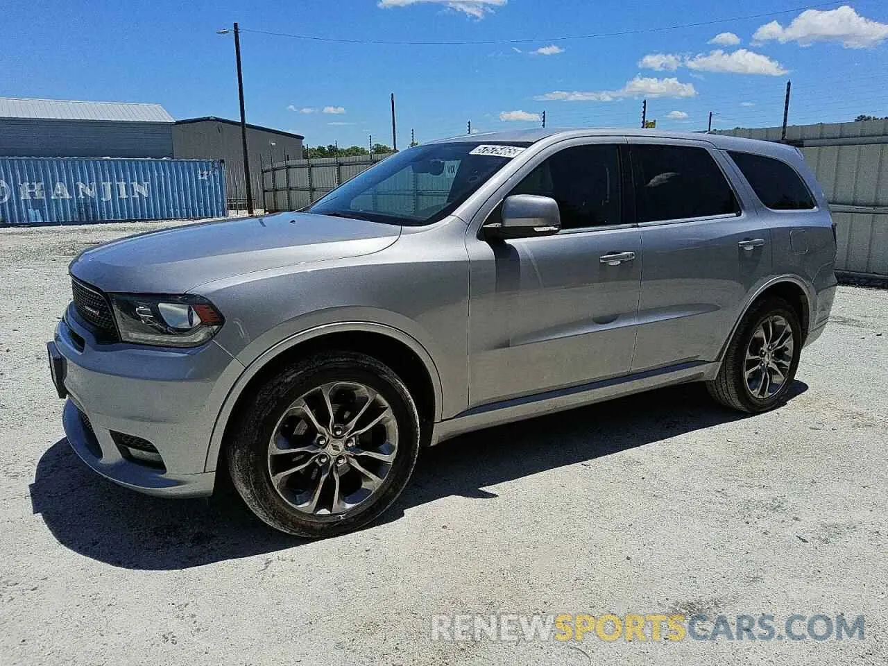 1 Photograph of a damaged car 1C4RDJDG3KC780621 DODGE DURANGO 2019