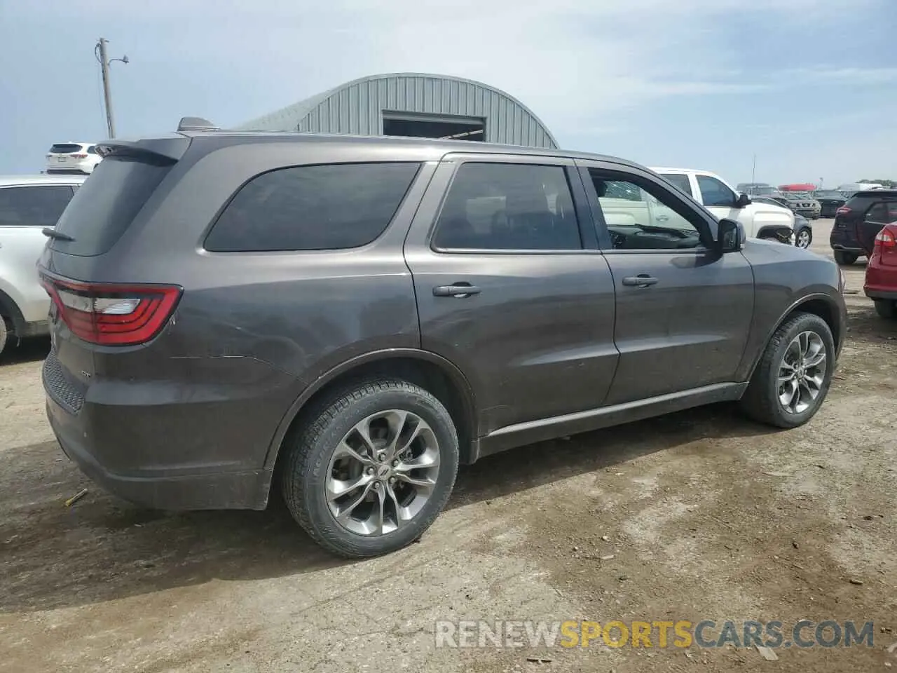 3 Photograph of a damaged car 1C4RDJDG4KC744761 DODGE DURANGO 2019