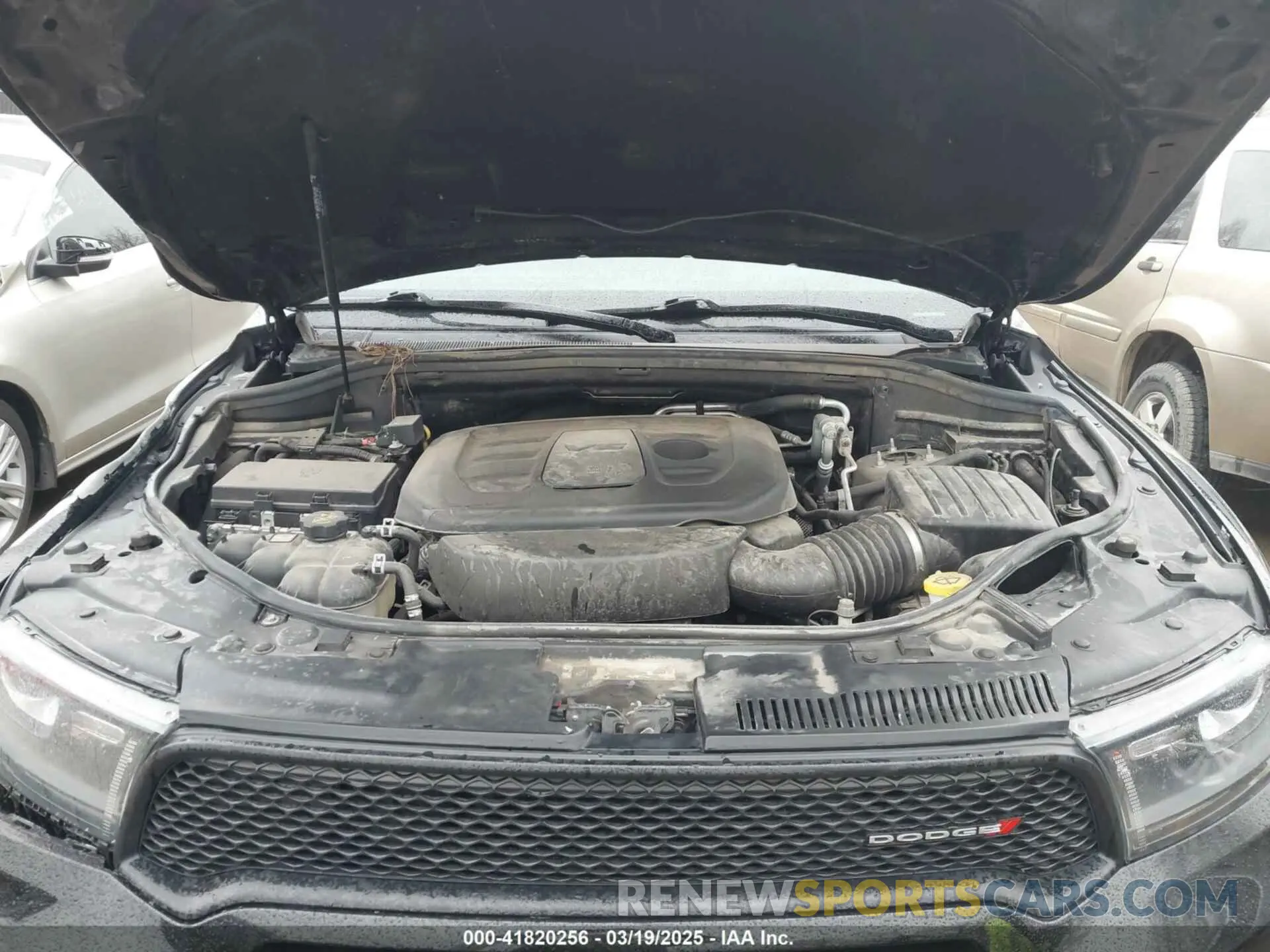 10 Photograph of a damaged car 1C4RDJDG4KC745389 DODGE DURANGO 2019