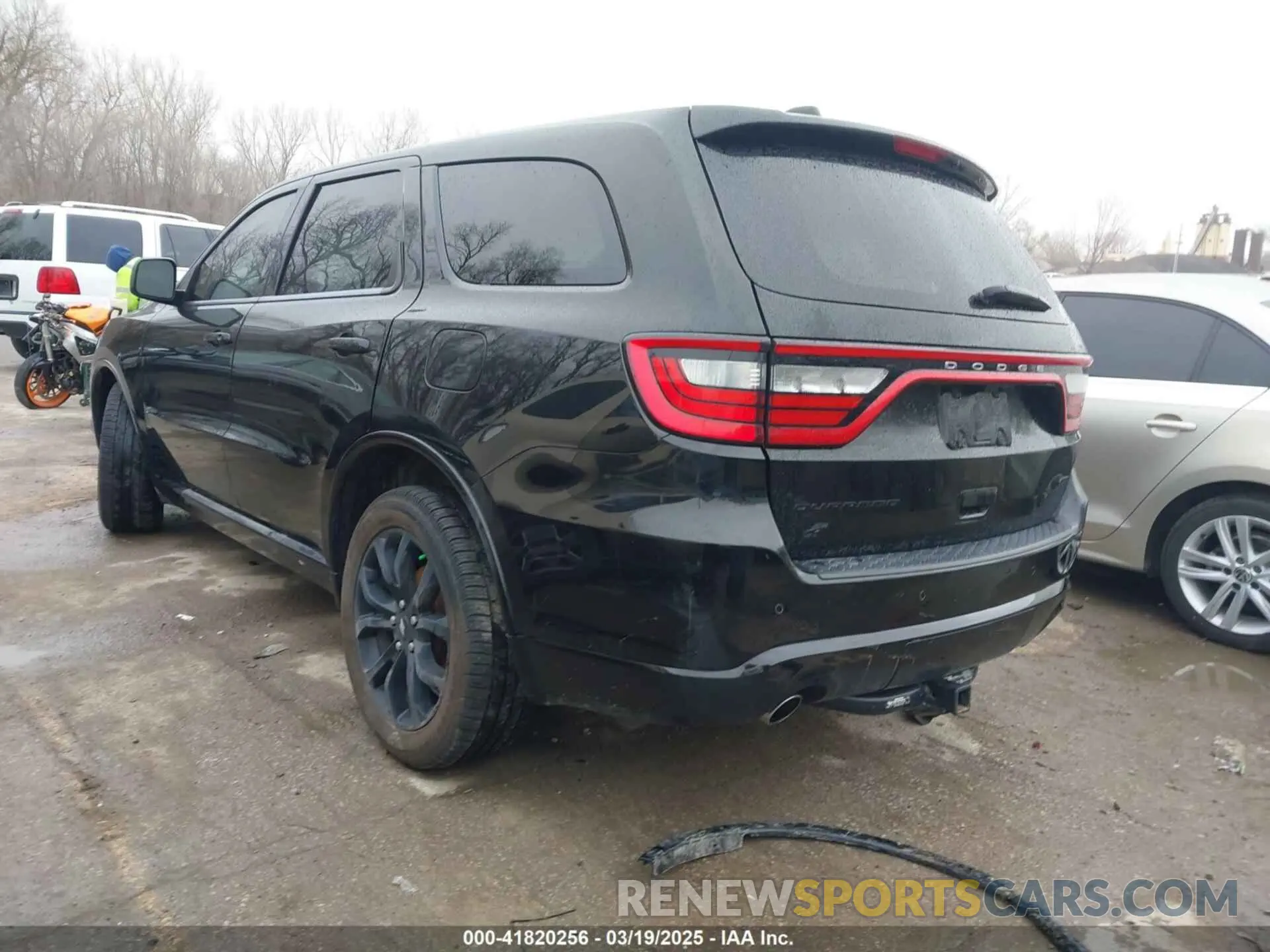 3 Photograph of a damaged car 1C4RDJDG4KC745389 DODGE DURANGO 2019