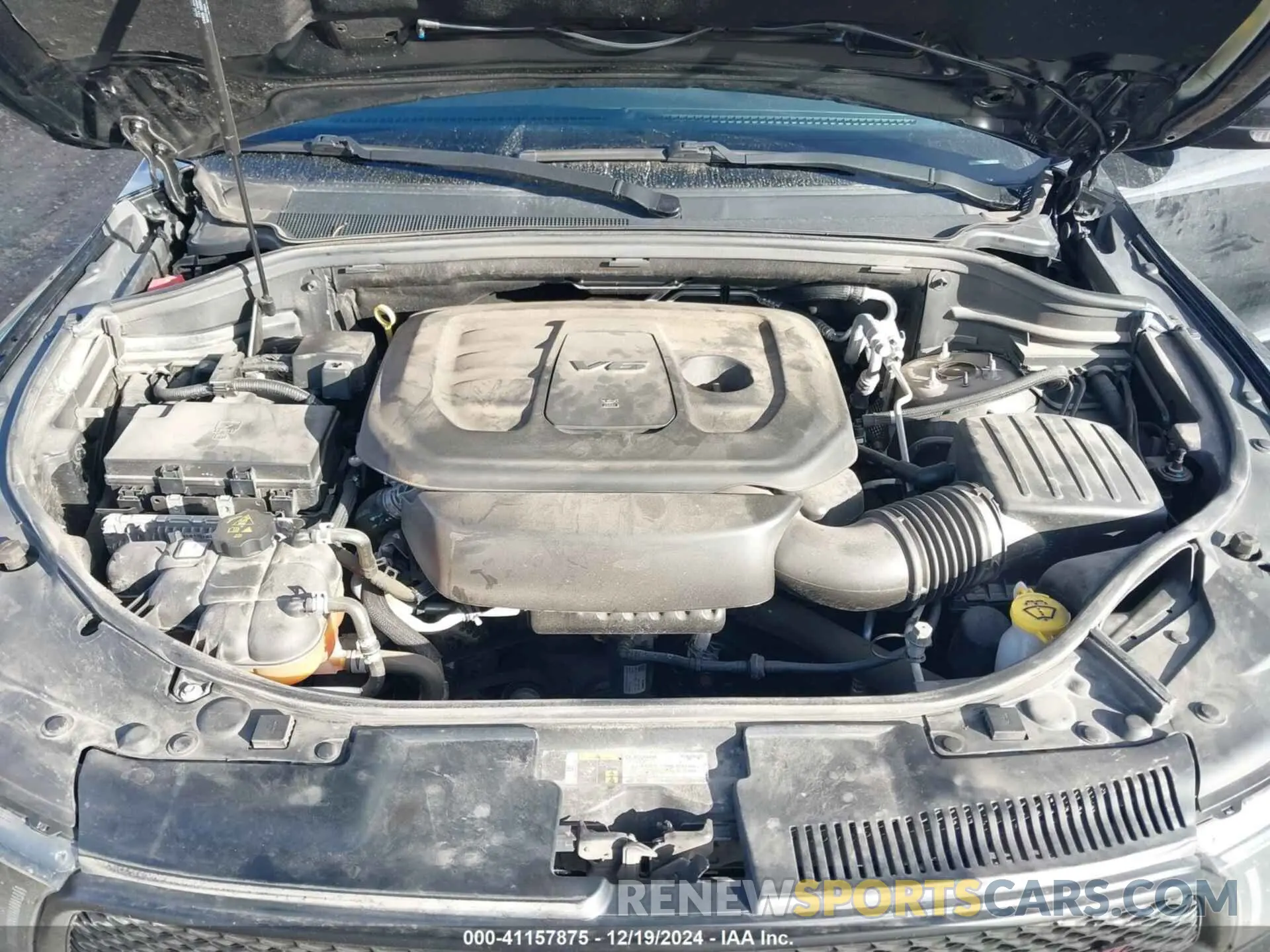 10 Photograph of a damaged car 1C4RDJDG4KC764623 DODGE DURANGO 2019