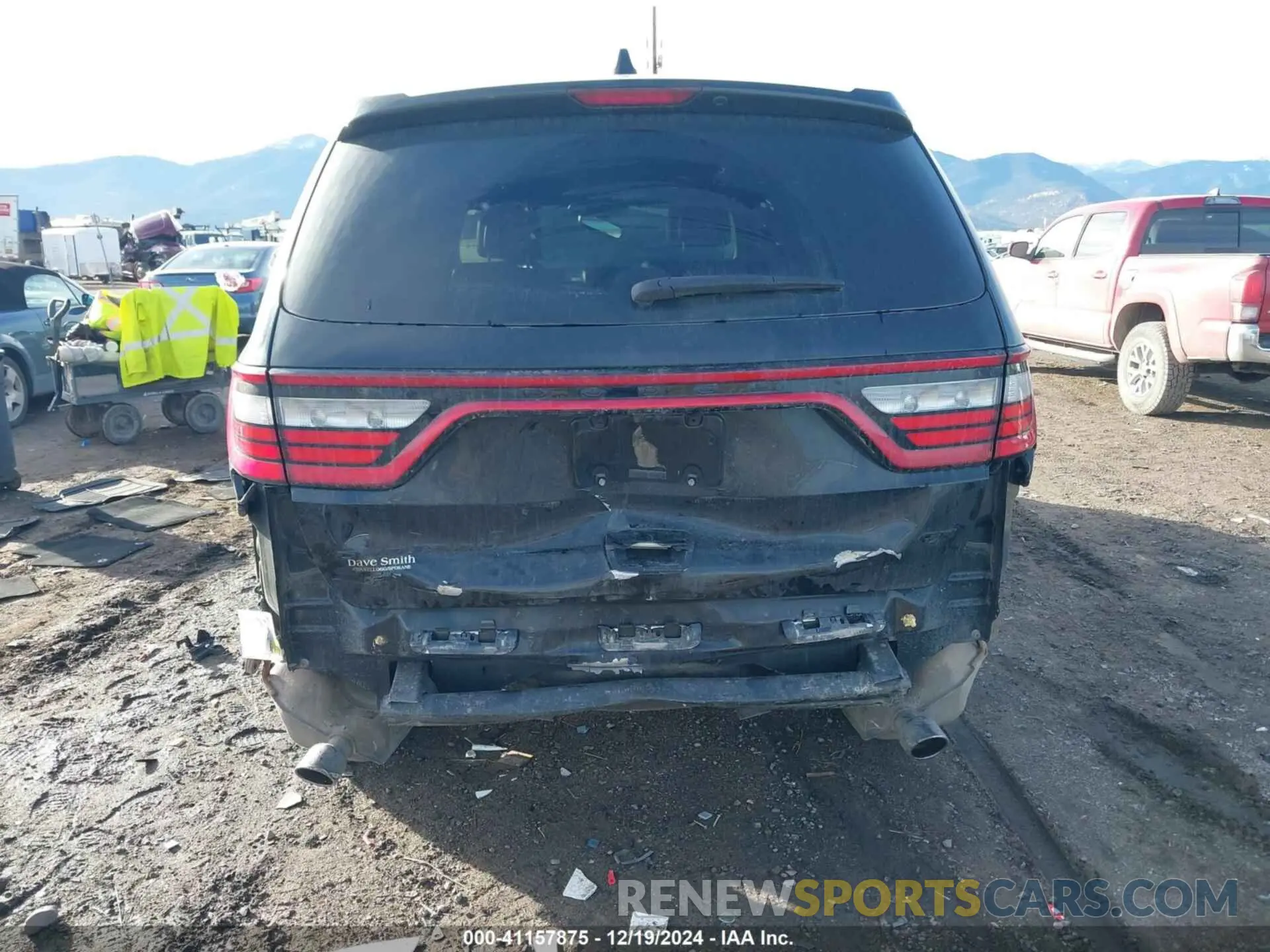 6 Photograph of a damaged car 1C4RDJDG4KC764623 DODGE DURANGO 2019