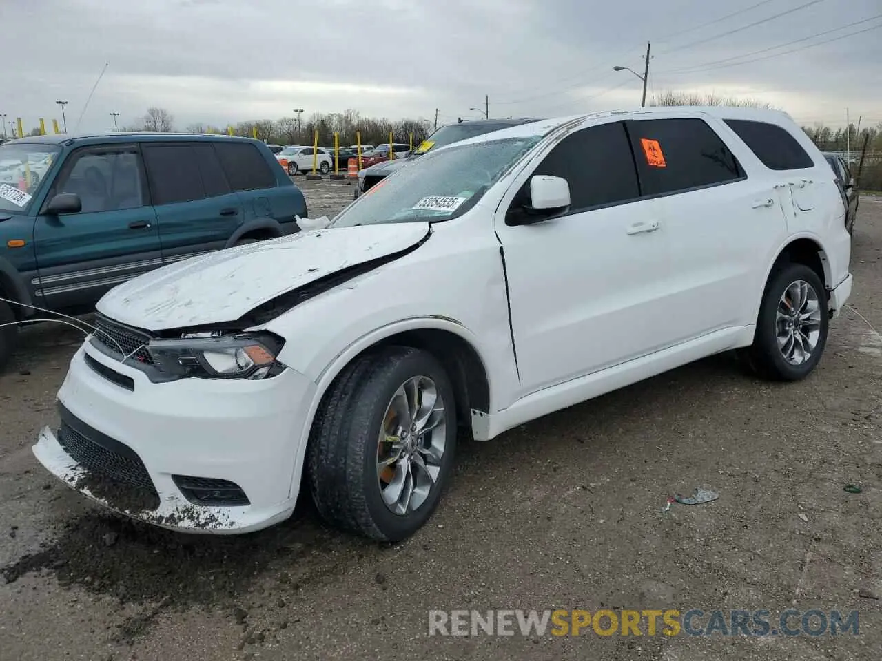 1 Фотография поврежденного автомобиля 1C4RDJDG4KC821225 DODGE DURANGO 2019