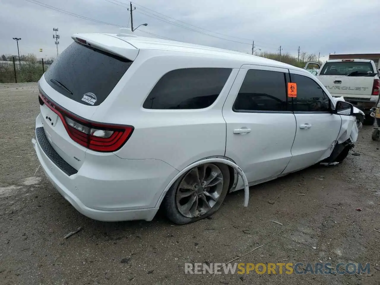 3 Фотография поврежденного автомобиля 1C4RDJDG4KC821225 DODGE DURANGO 2019