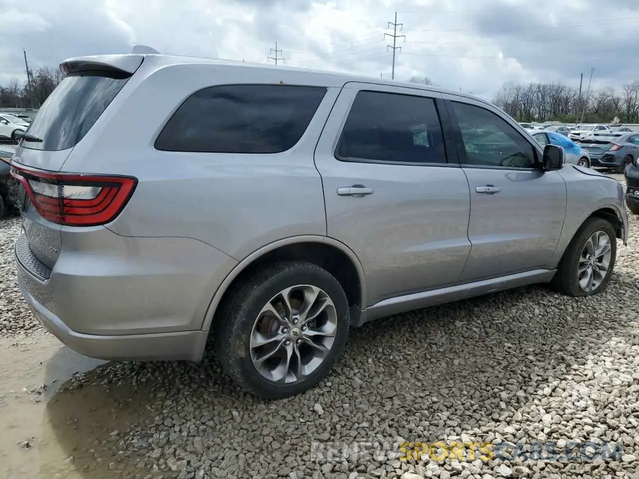 3 Фотография поврежденного автомобиля 1C4RDJDG5KC550286 DODGE DURANGO 2019