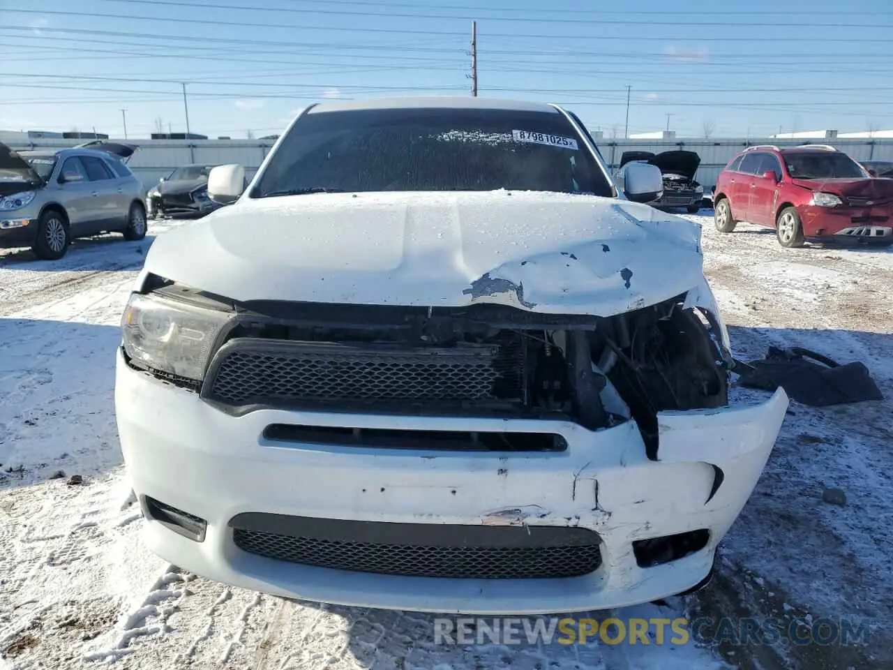 5 Photograph of a damaged car 1C4RDJDG5KC701210 DODGE DURANGO 2019