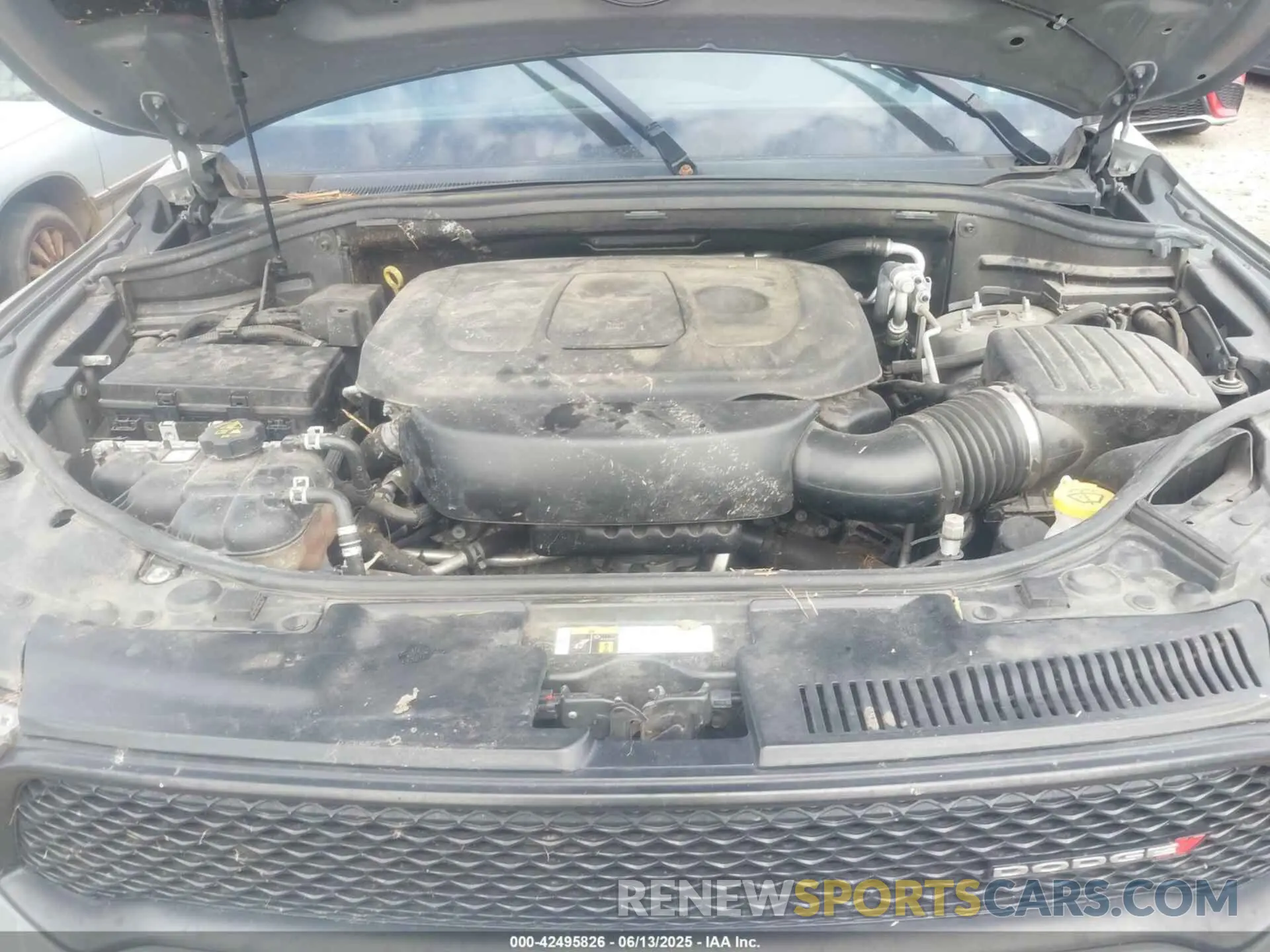 10 Photograph of a damaged car 1C4RDJDG5KC717956 DODGE DURANGO 2019