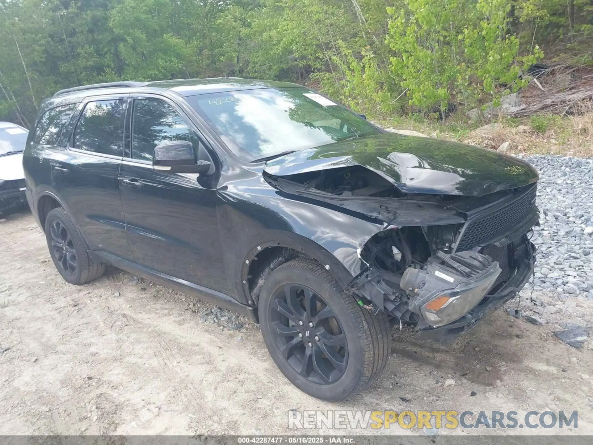 1 Фотография поврежденного автомобиля 1C4RDJDG6KC807035 DODGE DURANGO 2019