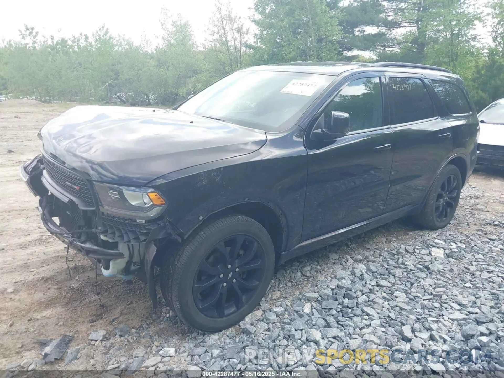 2 Фотография поврежденного автомобиля 1C4RDJDG6KC807035 DODGE DURANGO 2019