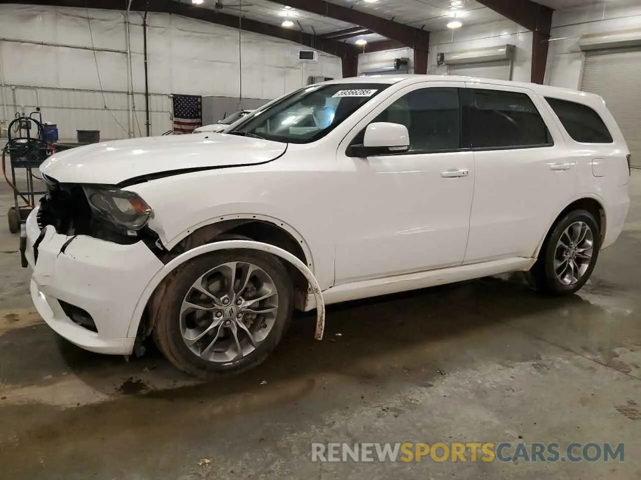 1 Photograph of a damaged car 1C4RDJDG7KC634237 DODGE DURANGO 2019