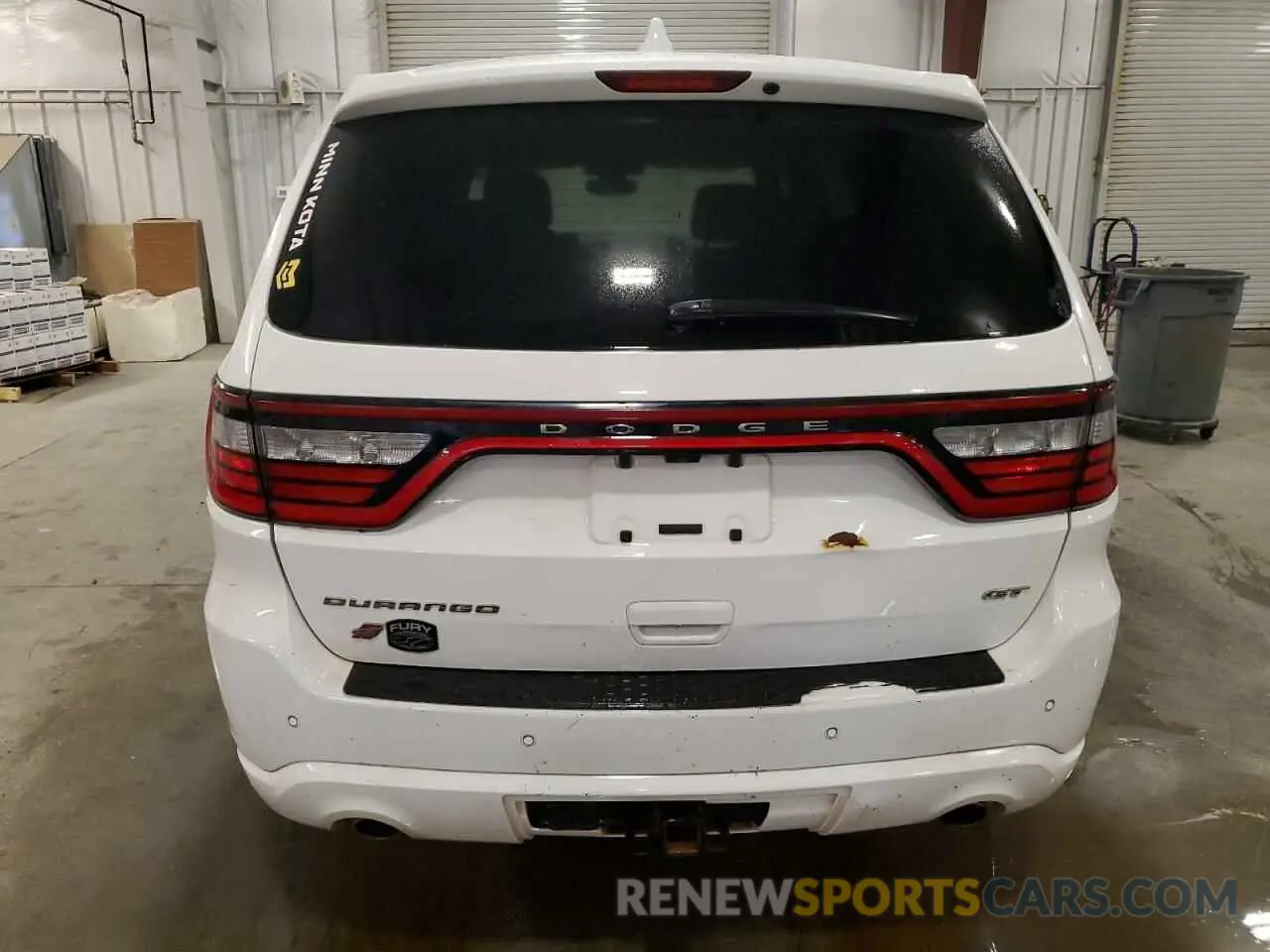 6 Photograph of a damaged car 1C4RDJDG7KC634237 DODGE DURANGO 2019
