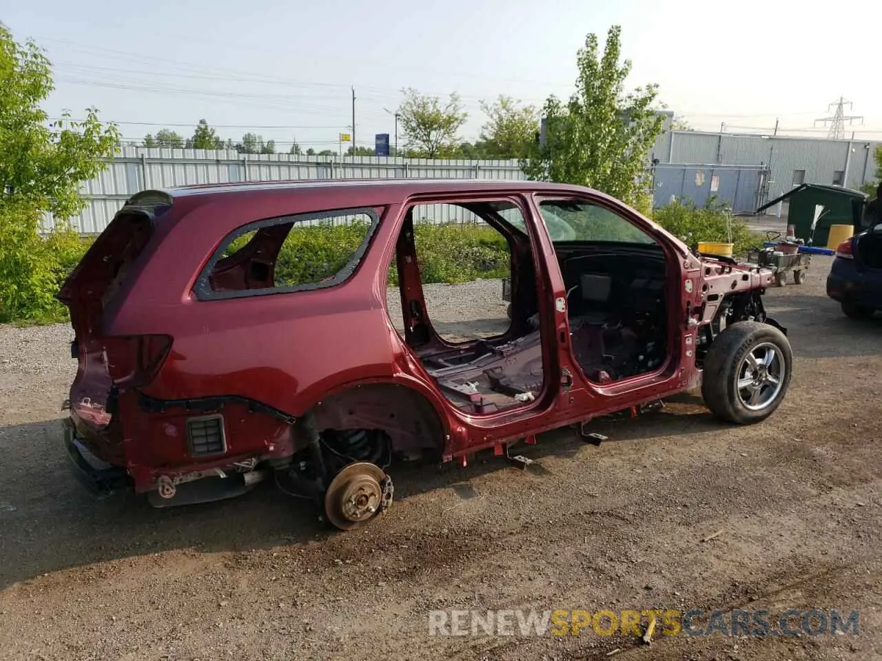 3 Photograph of a damaged car 1C4RDJDG9KC647653 DODGE DURANGO 2019
