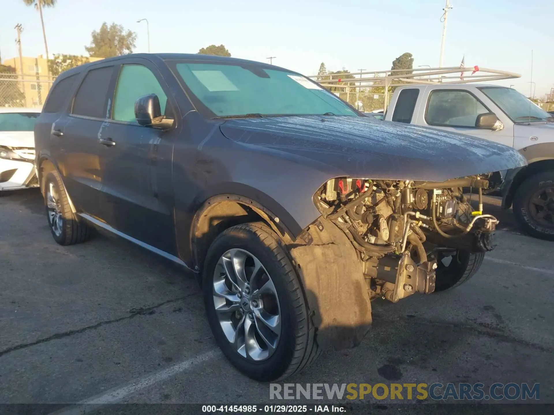1 Photograph of a damaged car 1C4RDJDG9KC770353 DODGE DURANGO 2019