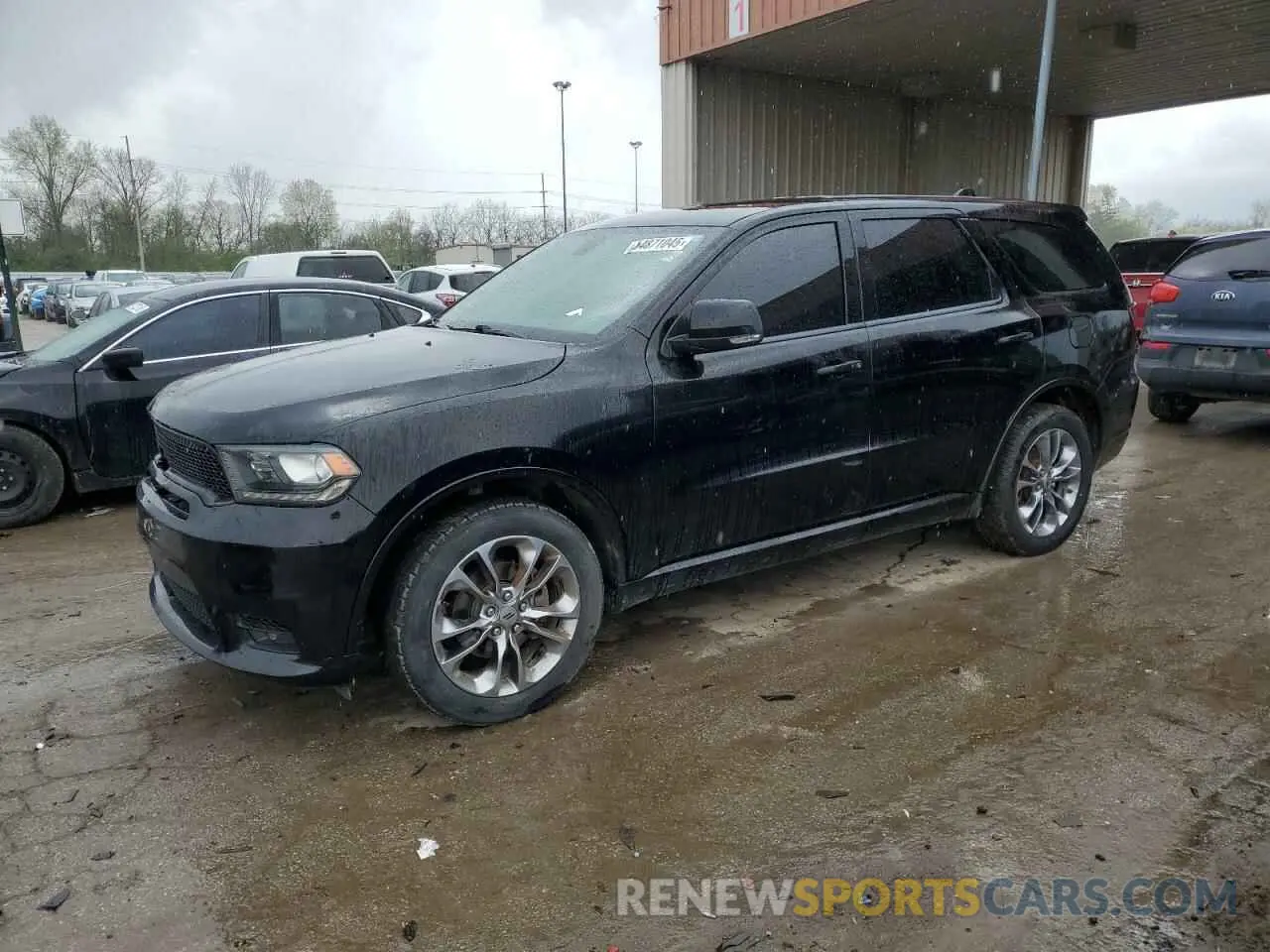 1 Photograph of a damaged car 1C4RDJDGXKC559615 DODGE DURANGO 2019
