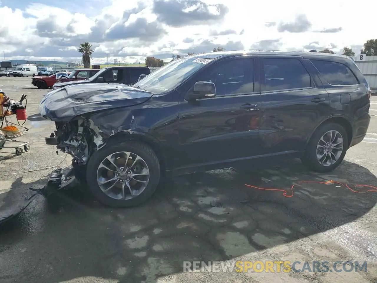 1 Photograph of a damaged car 1C4SDHCT3KC582145 DODGE DURANGO 2019