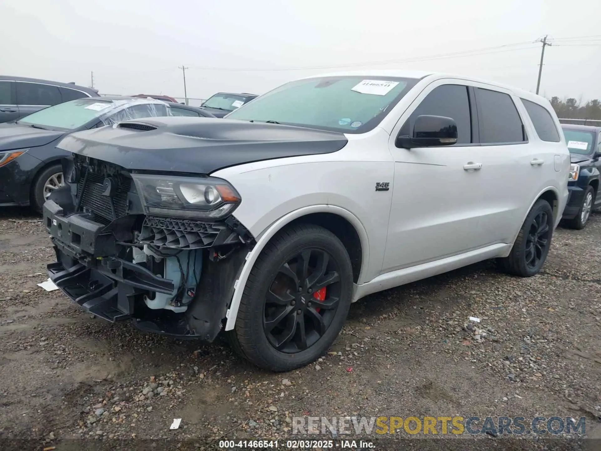 2 Photograph of a damaged car 1C4SDHCT7KC663178 DODGE DURANGO 2019